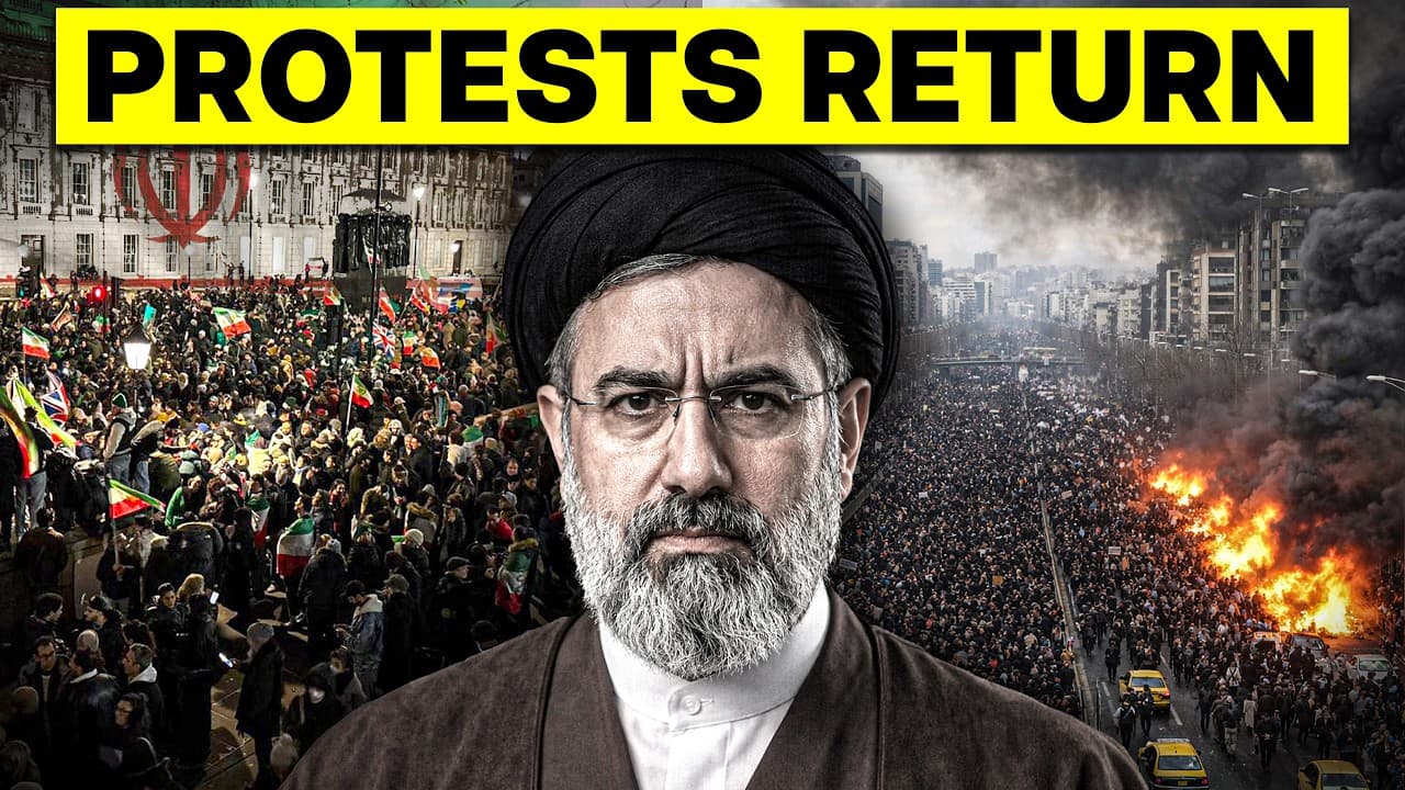 Iran in UTTER PANIC as PROTESTS SWEEP Across ENTIRE NATION - Business Basics cover