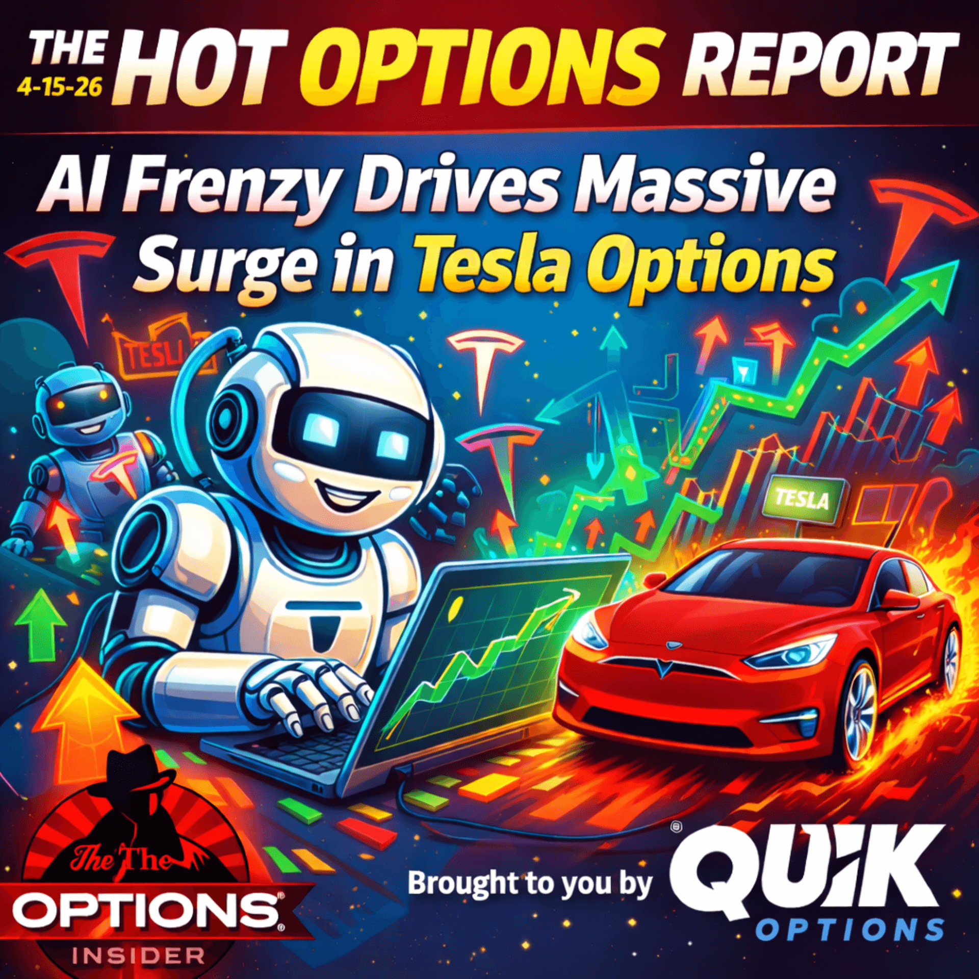 The Hot Options Report: 4-15-26 - The Options Insider Radio Network cover