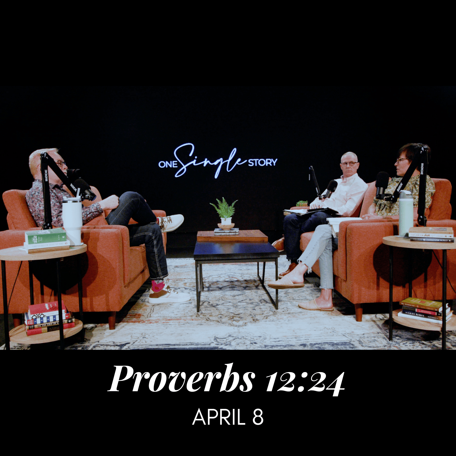 Diligence, Leadership, and the Cost of Laziness - Proverbs 12:24 | April 8, 2026 — One Single Story cover