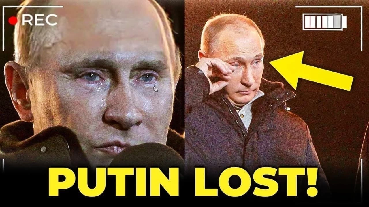 Putin CRIES FOR HELP on LIVE TV as Lies ALL BLOW UP - Business Basics cover