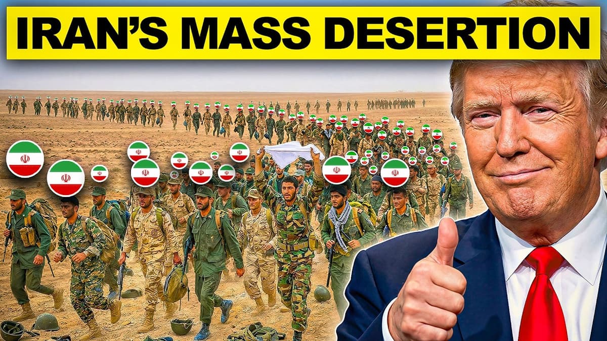 Iranian Forces Turn Against Supreme Leader... Then Mass DESERTION ERUPTS - Business Basics cover