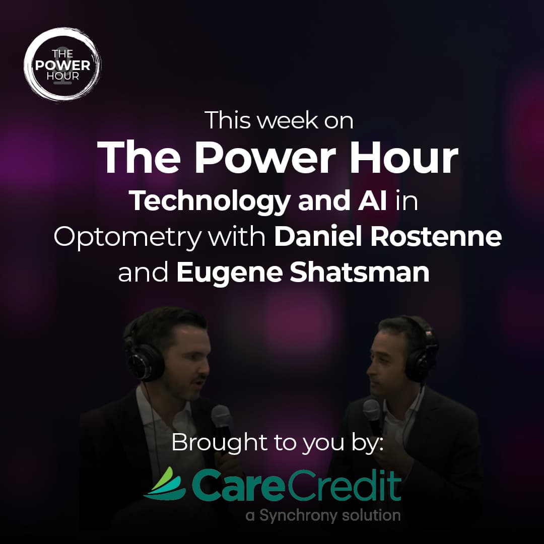 Golden Elevator Nuggets: The AI Shifts Changing How Eye Care Practices Grow, with Daniel Rostenne - Power Hour Optometry cover