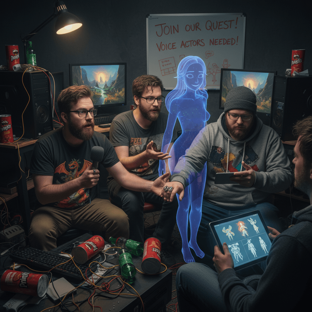 Three Frickin' Dorks Attempt to Cast a Voice Actor - MDST 485 Podcasts cover