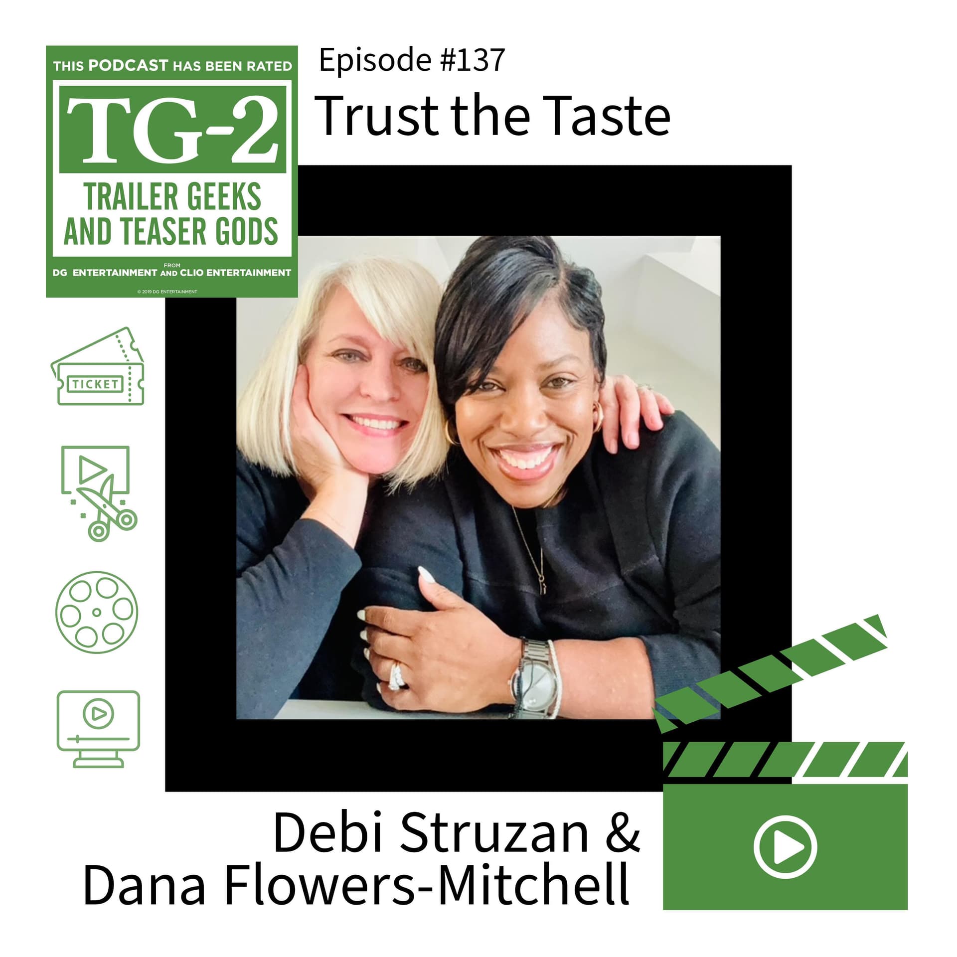 Debi Struzan & Dana Flowers-Mitchell on Trust, Taste, and Why the Big Idea Still Matters - Trailer Geeks and Teaser Gods cover