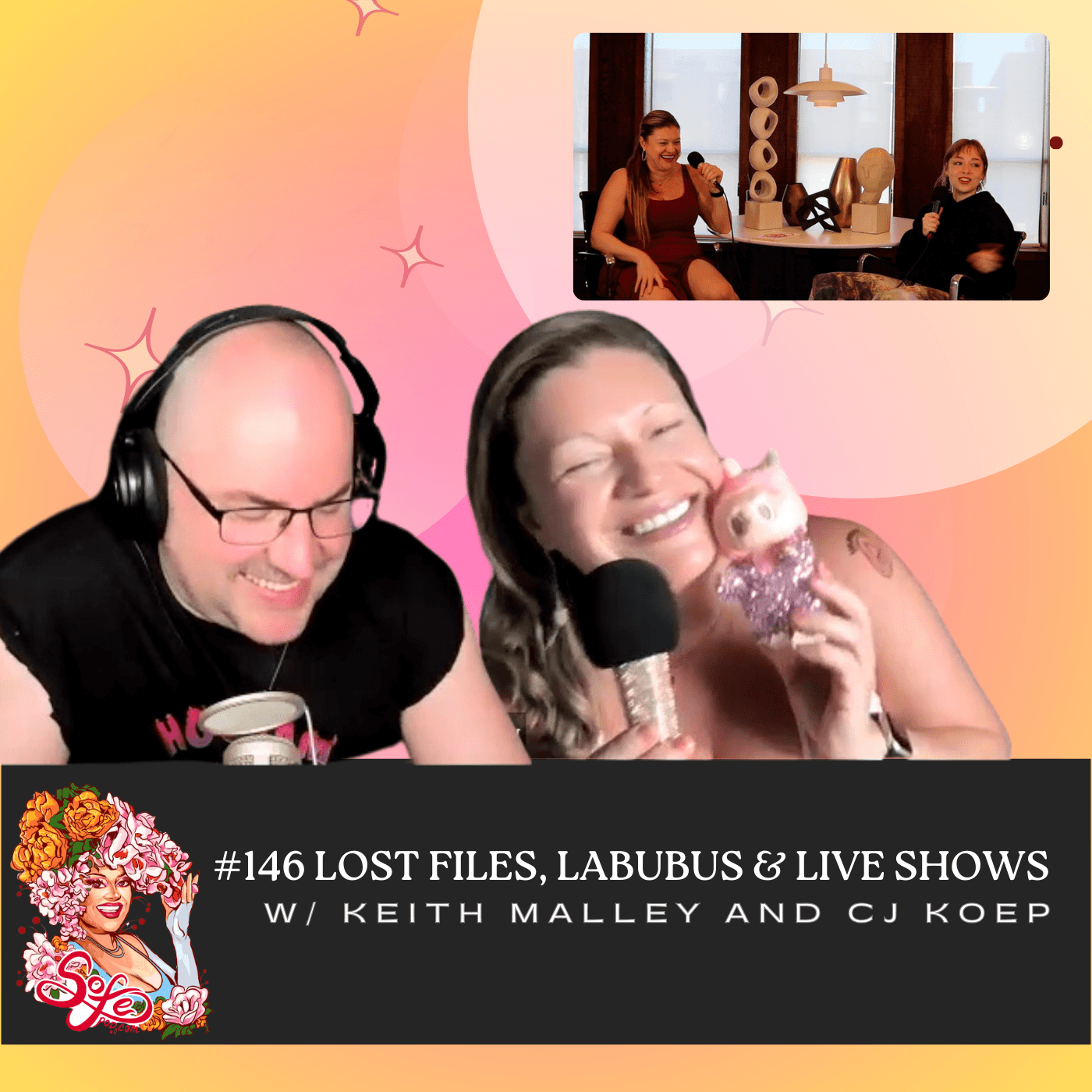 #146 Lost Files, Labubus & Live Shows w/ Keith Malley & CJ Koep — Series of Fortunate Events [SOFE Pod] cover
