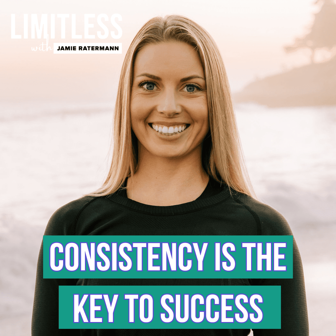 118. The Secret to Consistency, How to Stay on Track Without Burning Out with Celeste Harrington — Limitless cover