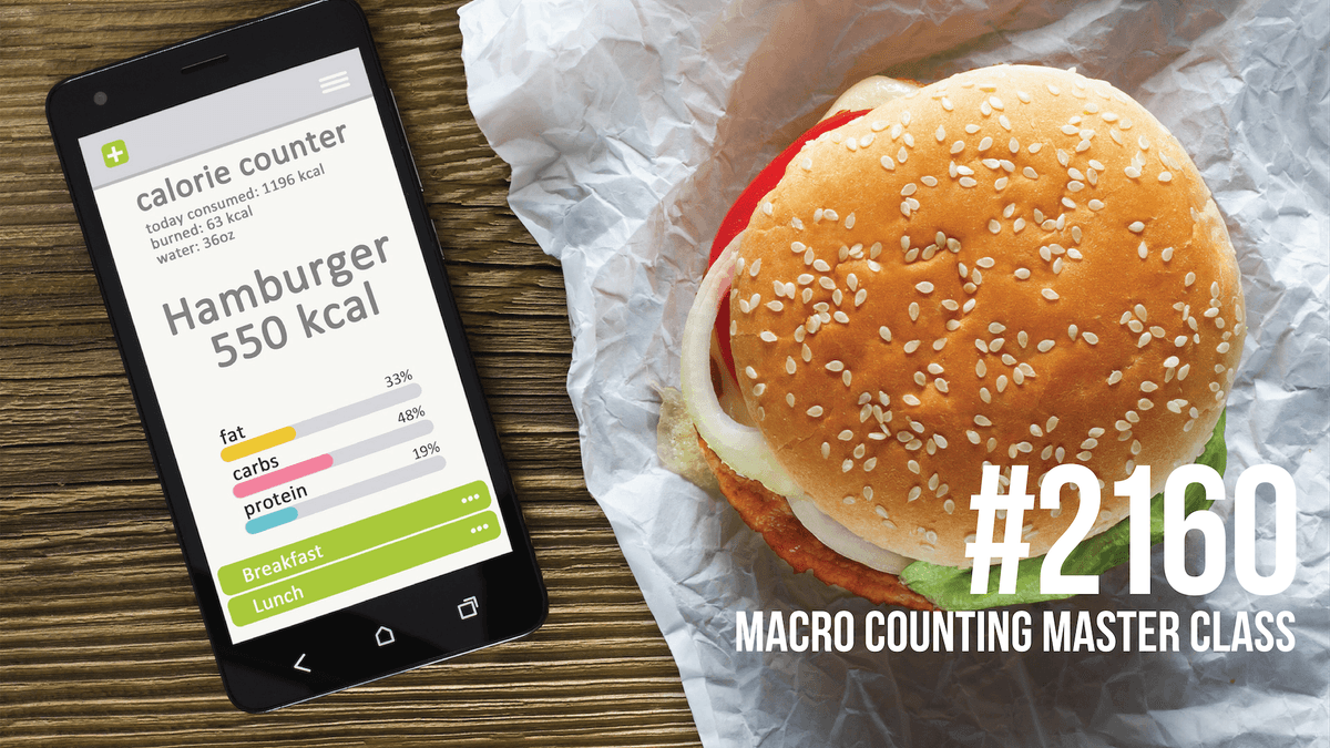2160: Macro Counting Master Class - Mind Pump: Raw Fitness Truth cover