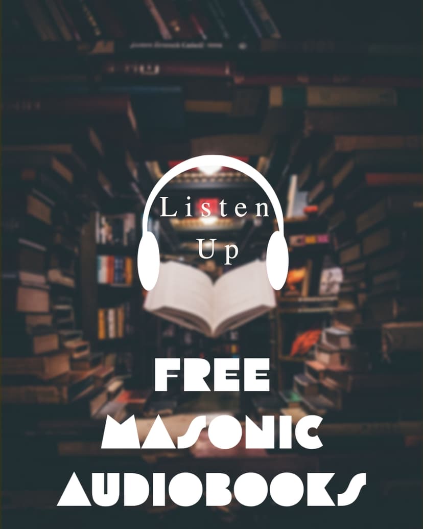 Free Masonic Audio Books cover