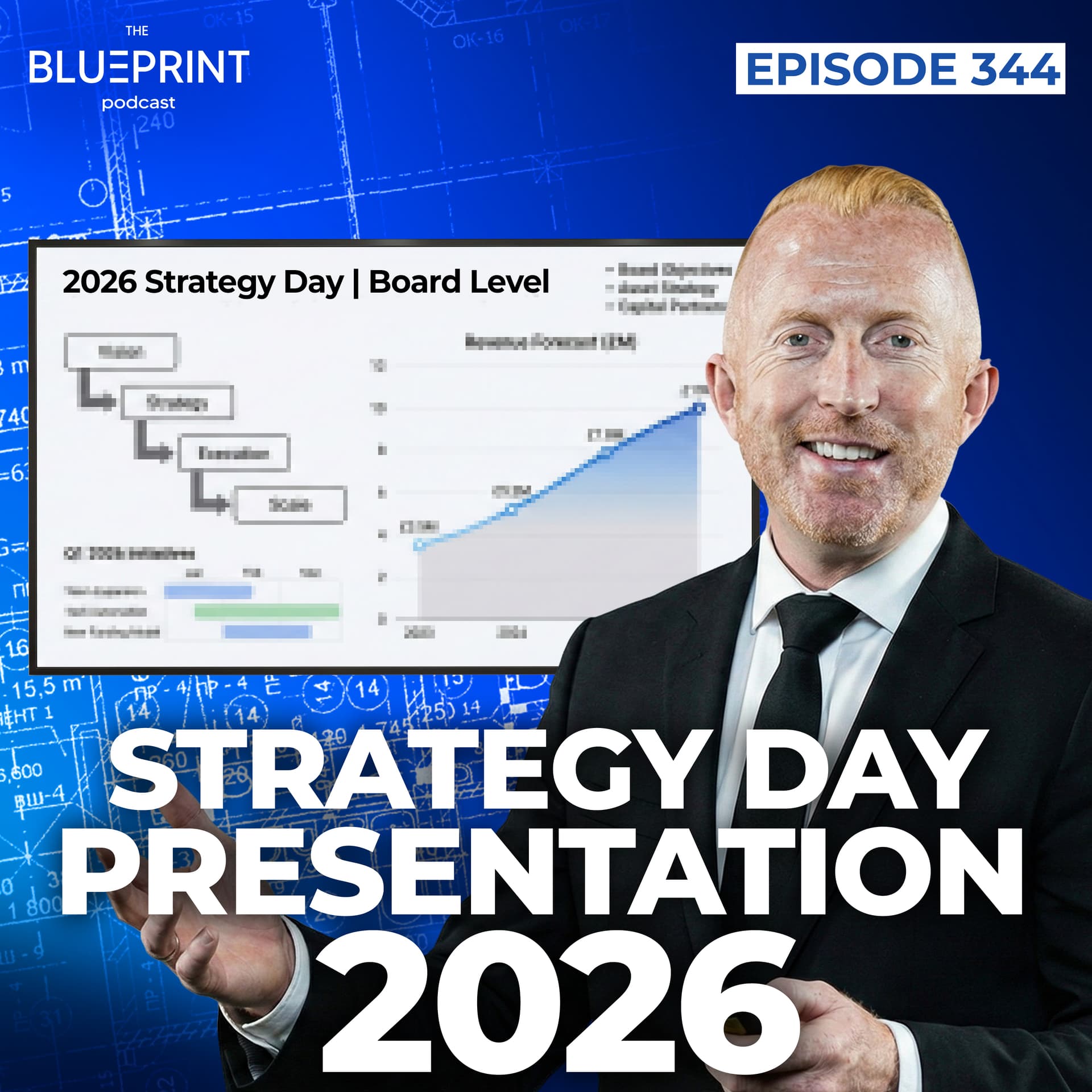 344 - Strategy Day Presentation 2026 - The Blueprint Podcast cover