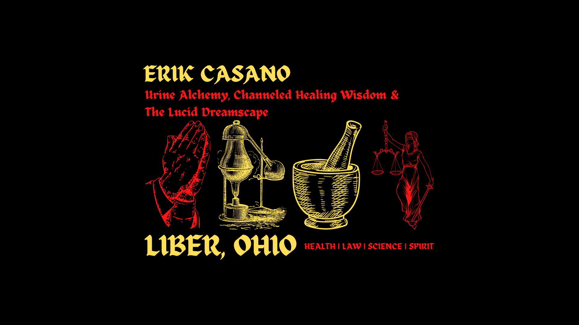 Erik Casano || Urine Alchemy, Channeled Healing Wisdom & The Lucid Dreamscape — Liber Ohio cover