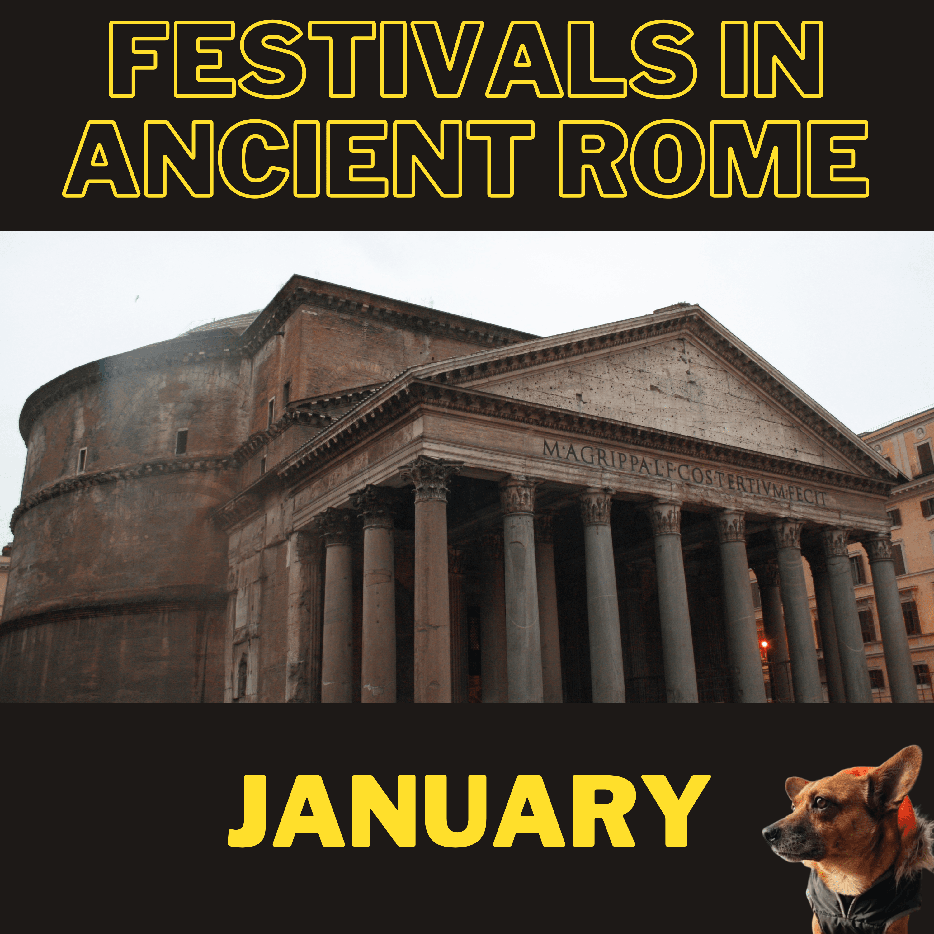 Festivals in ancient Rome: January - Ancient History Hound cover