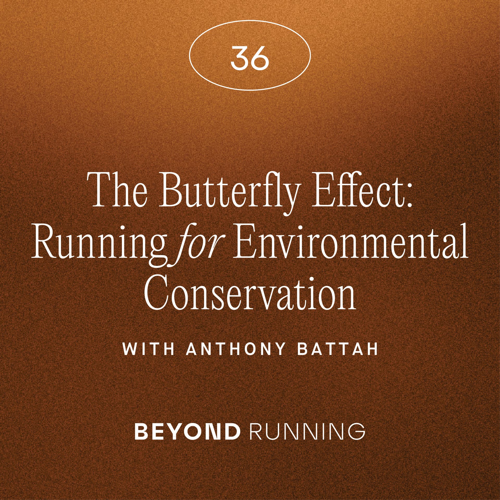The Butterfly Effect: Running for Environmental Conservation with Anthony Battah - Beyond Running cover