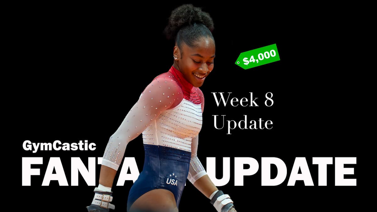2026 Fantasy Gymnastics Update - NCAA Week 8 - GymCastic: The Gymnastics Podcast cover