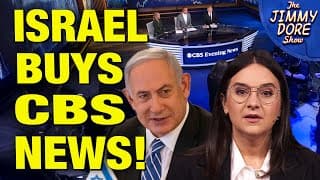 Israel TOADY Bari Weiss Paid $200 Million To Run CBS News! - The Jimmy Dore Show cover