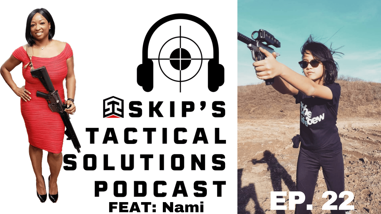 Youth Competition Shooting, Skip's Tactical Solutions interviews Nami on competitive shooting - Skip's Tactical Solutions Podcast cover
