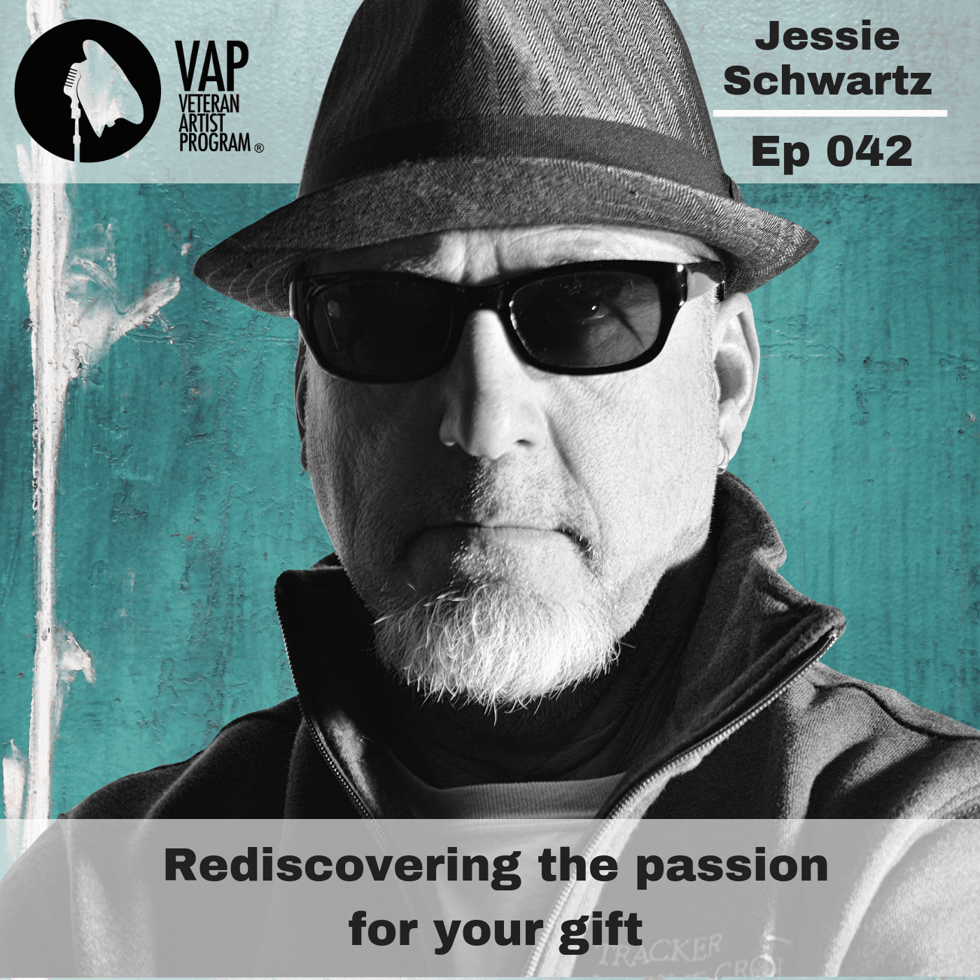 042: Rediscovering the passion for your gift - Jessie Schwartz — Veteran Artist Program cover