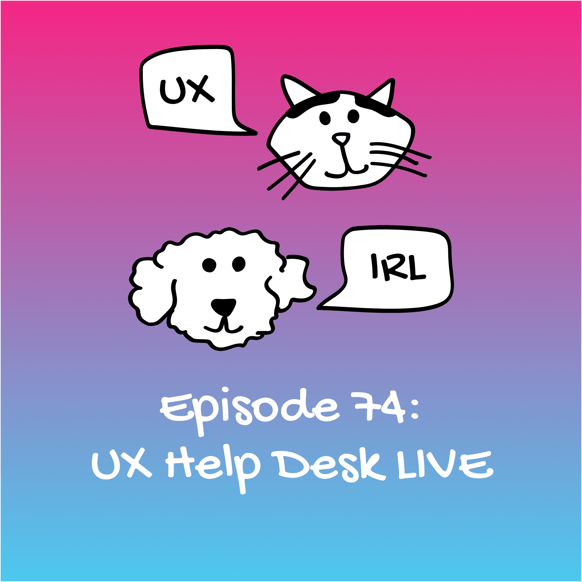 UX Help Desk LIVE - UX IRL cover
