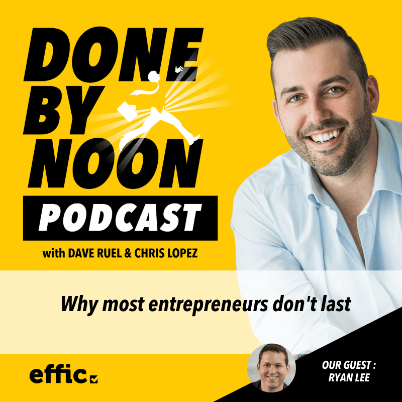 033: Why Most Entrepreneurs Don't Last with online marketing legend Ryan Lee - Podcast Momentum cover