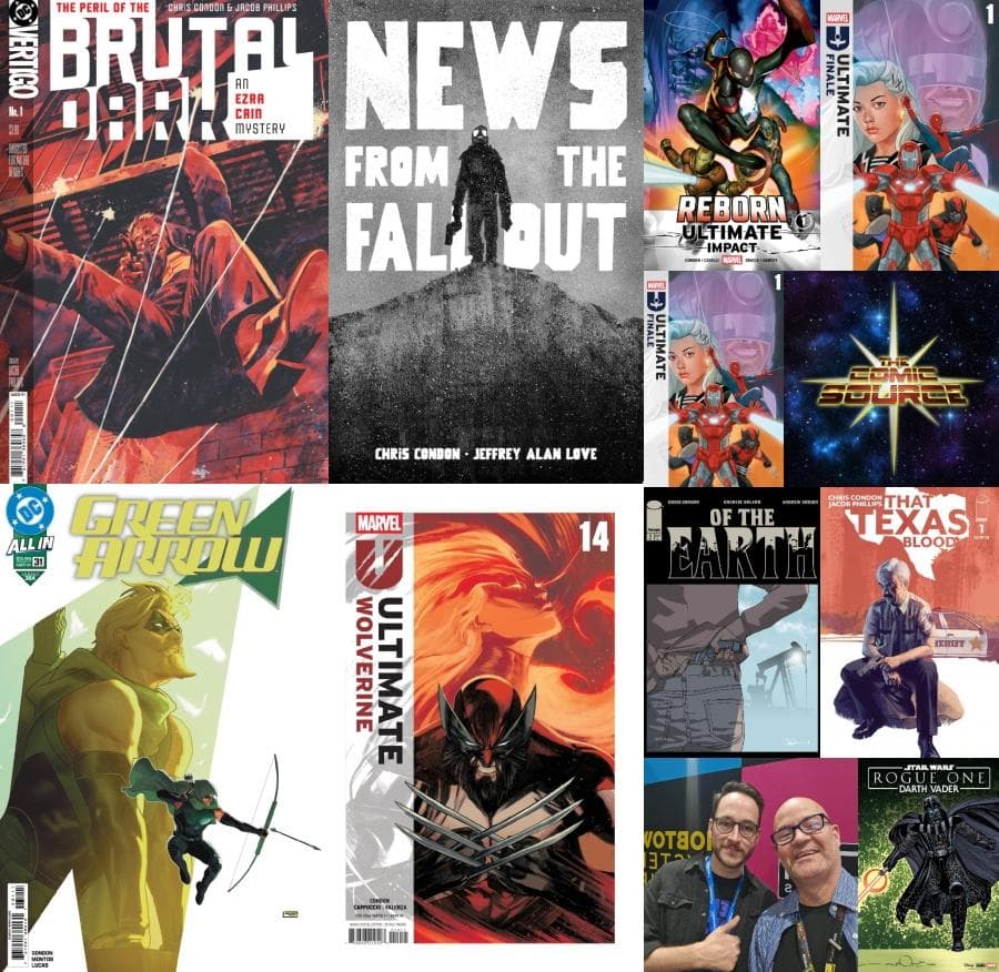 Chris Condon Spotlight 2026 - Brutal, Dark, Ultimate Wolvering & More! - The Comic Source Podcast cover