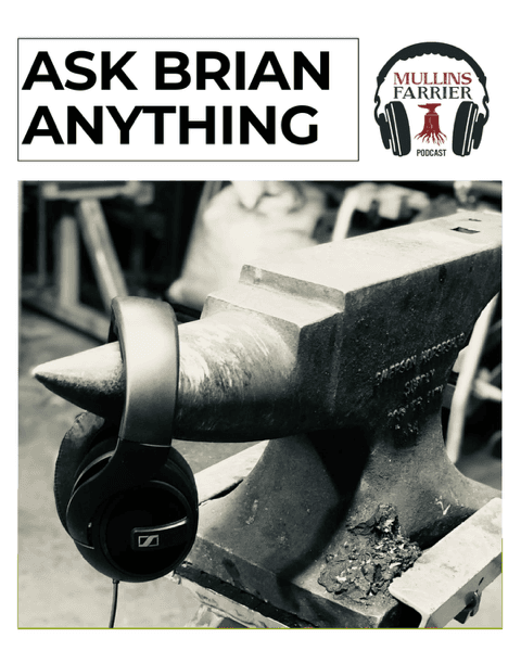 Ask Brian Anything hosted by Lee Olsen CJF - Mullins Farrier Podcast cover