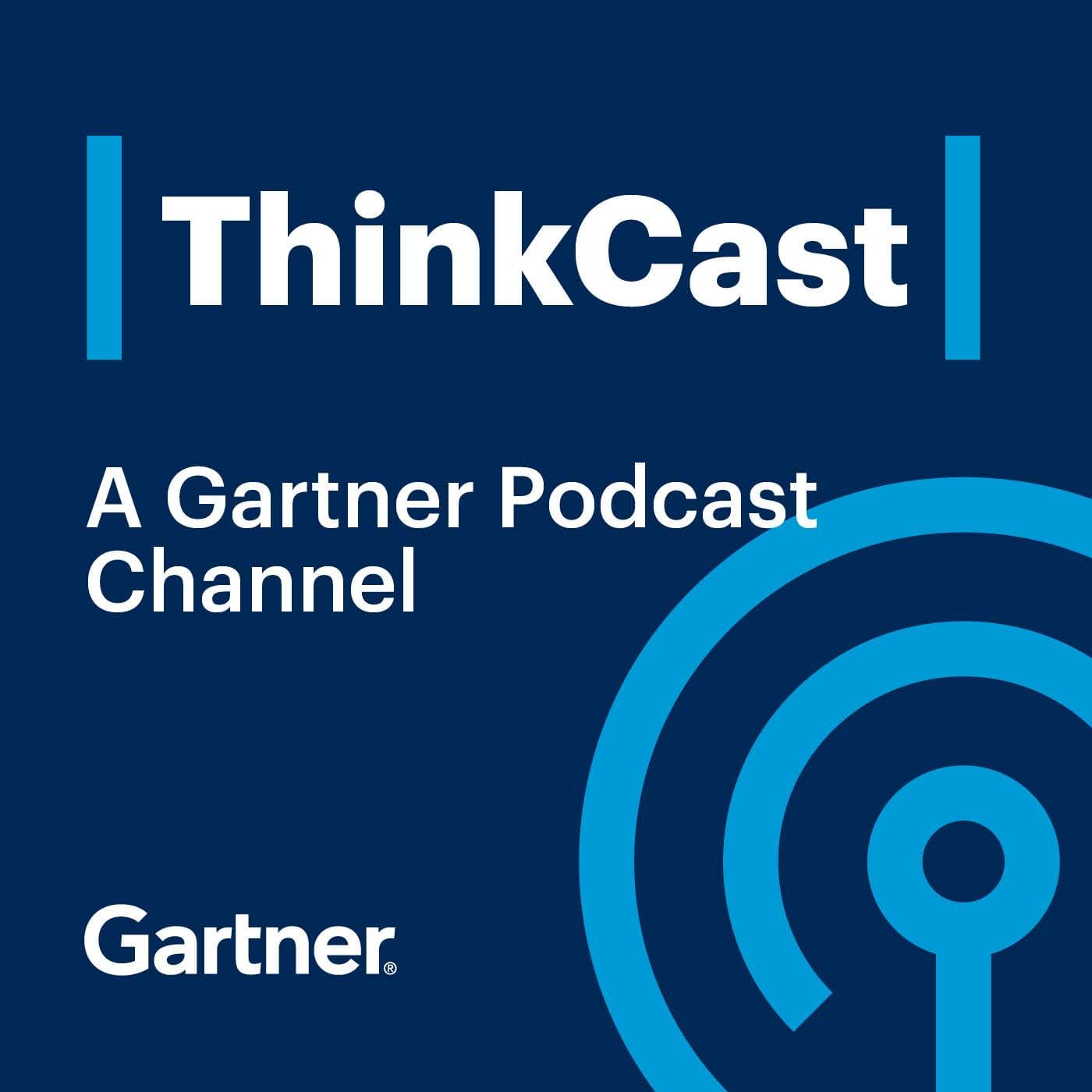 The Emerging Tech Disruptors Set to Reshape Our World - Gartner ThinkCast cover