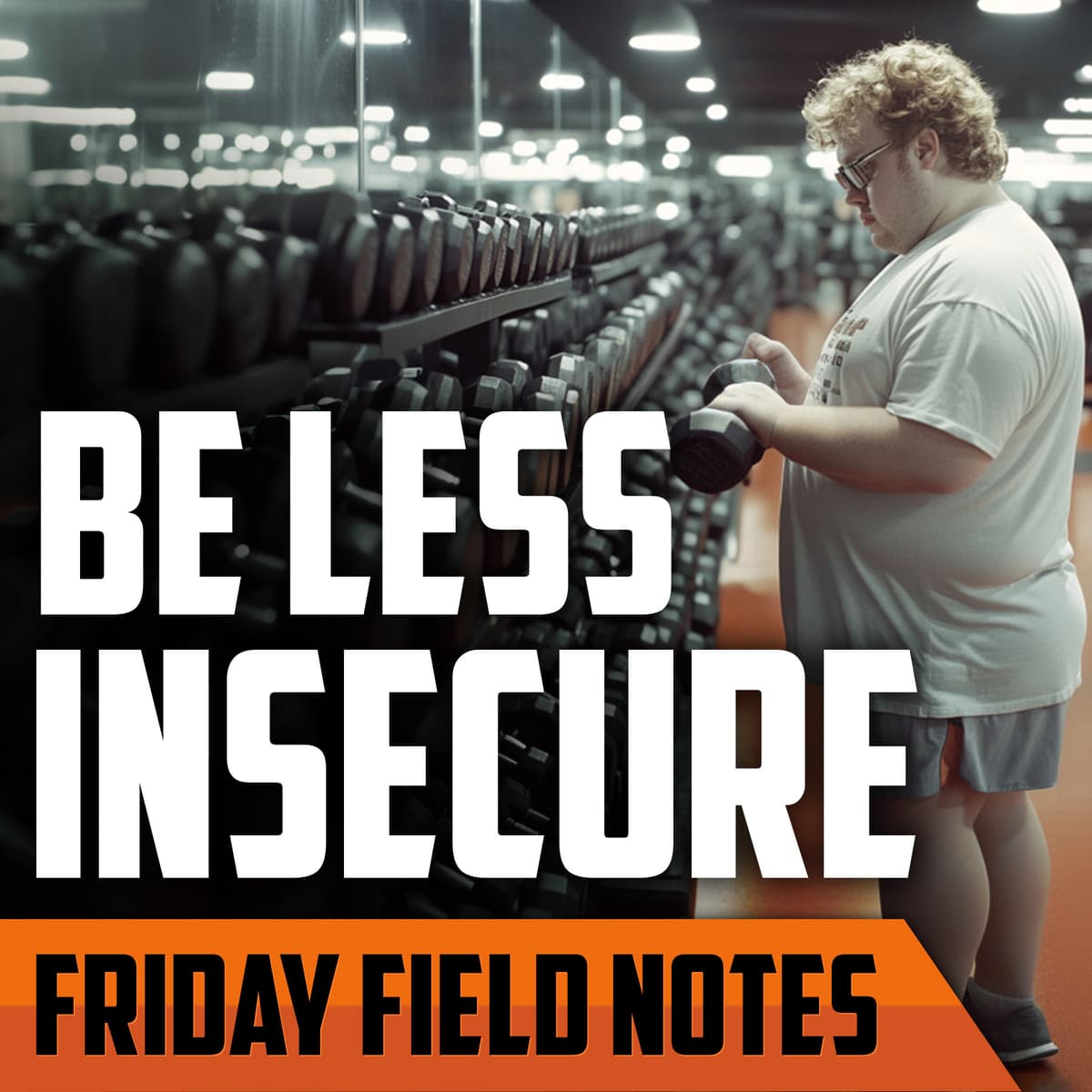 Be Less Insecure | FRIDAY FIELD NOTES - Order of Man cover