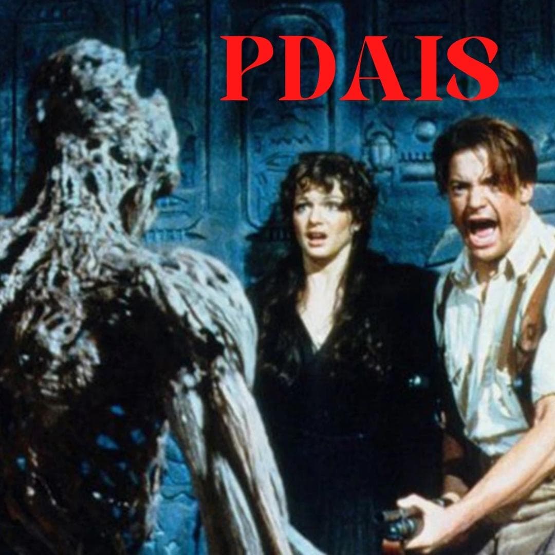 PDAIS 5.30 The Mummy 1999 - Professor Dave's Ark in Space cover