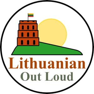 Lithuanian Out Loud 0295 – Egzaminas Exam (with Gintarė) - LITHUANIAN OUT LOUD cover