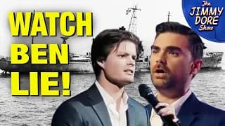 Ben Shapiro CONFRONTED Over Israel's Attack On The USS Liberty! - The Jimmy Dore Show cover