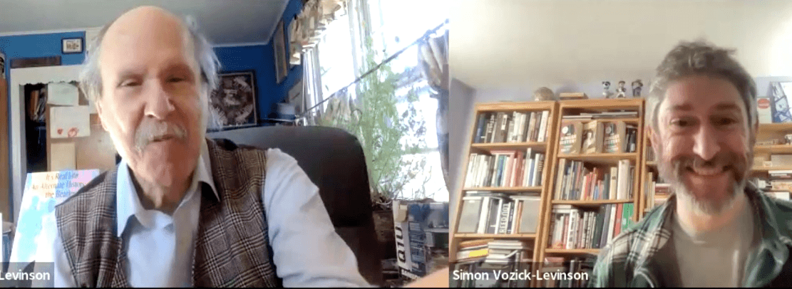 Paul Levinson interviews Simon Vozick-Levinson about Rolling Stone's Top 100 Protest Songs - Light On Light Through cover