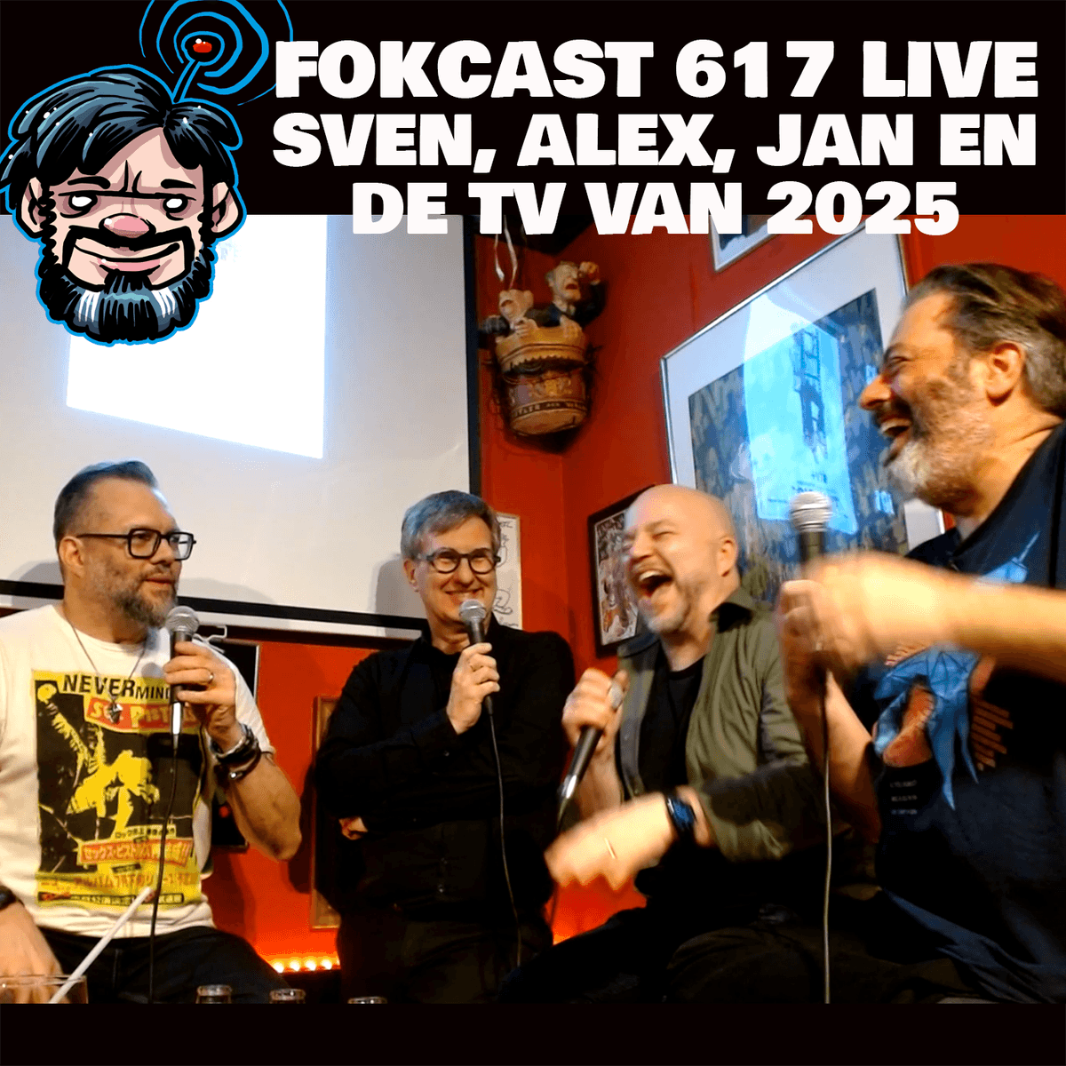 FOKCAST 617: LIVE deel 2: SVEN, ALEX, JAN en het beste op TV in 2025. - FOKCAST cover