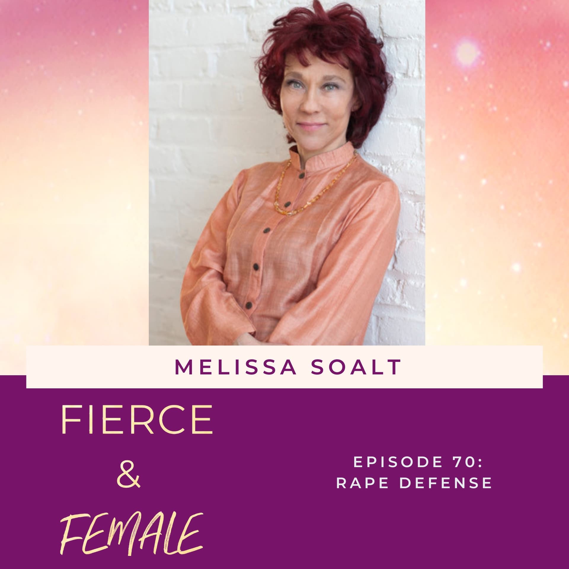 070 - FIERCE AND FEMALE - RAPE DEFENSE - Born to Be a Badass cover