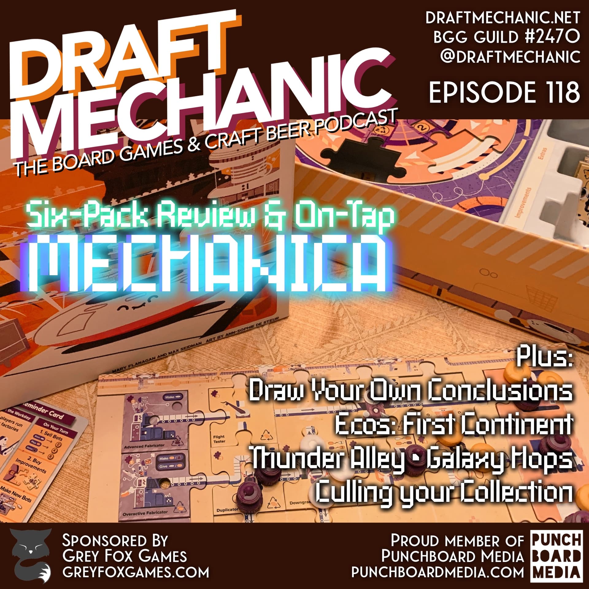 #118: Mechanica — Draft Mechanic cover