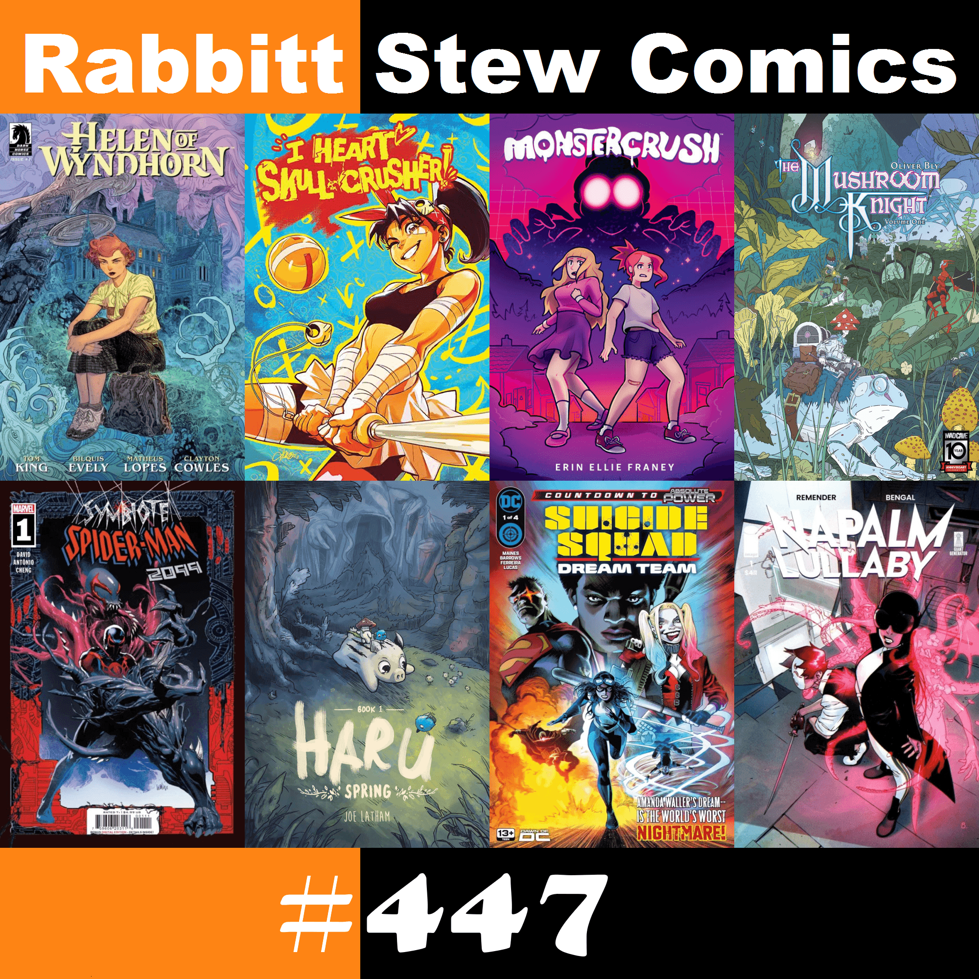 Episode 447 - Rabbitt Stew Comics cover