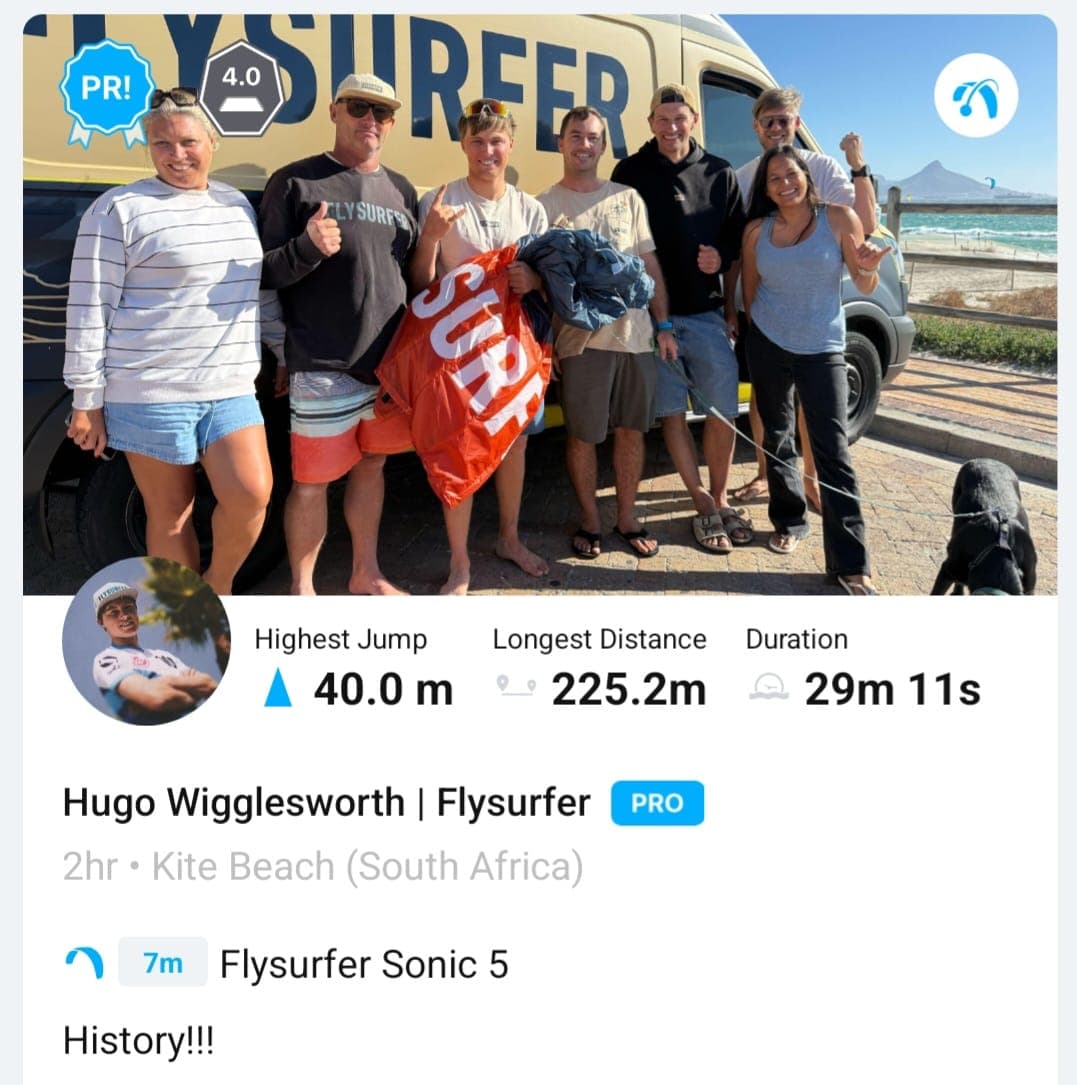 The First To 40m | Emergency Episode - Kitesurf365 cover