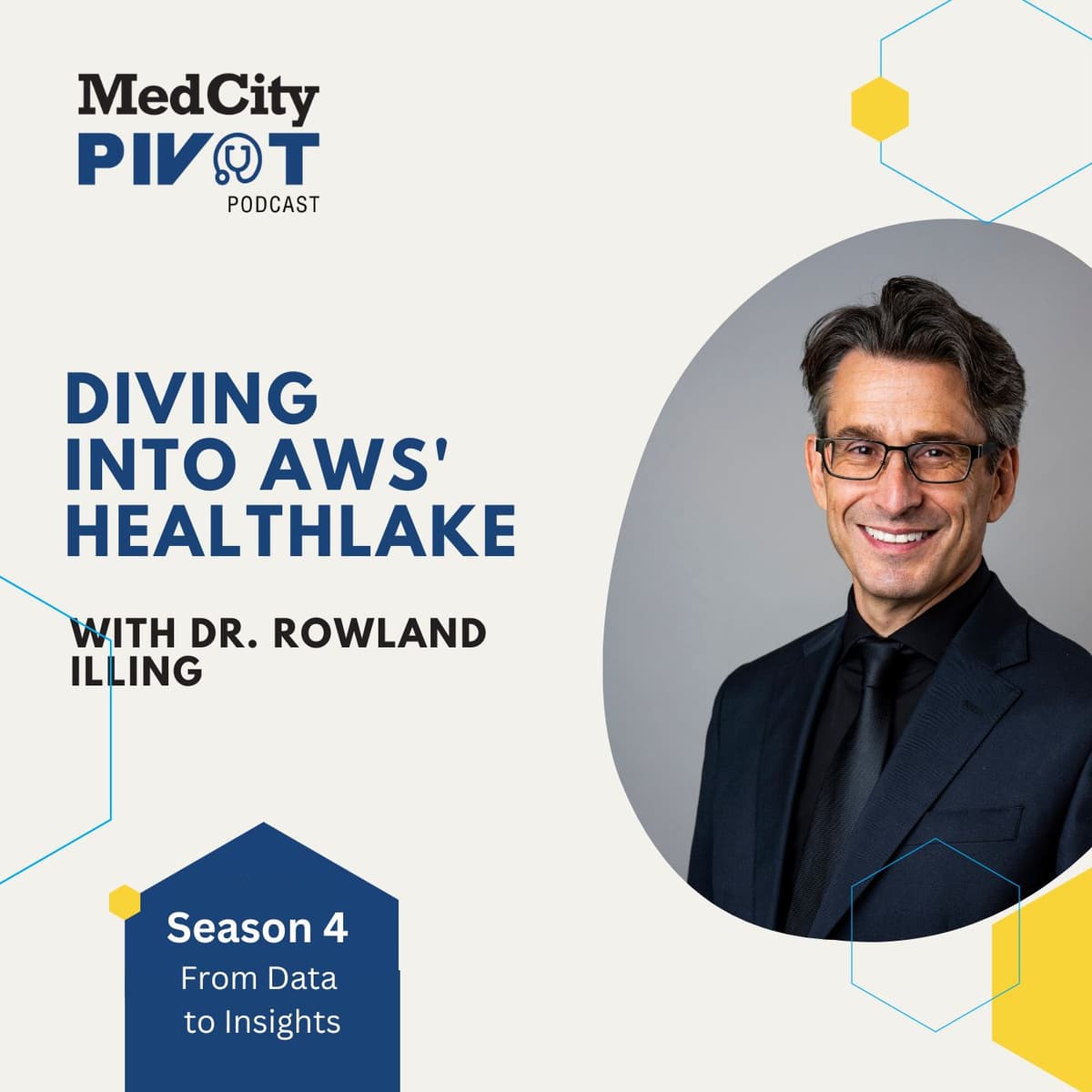 Diving Into AWS' Healthlake with Dr. Rowland Illing - MedCity Pivot cover