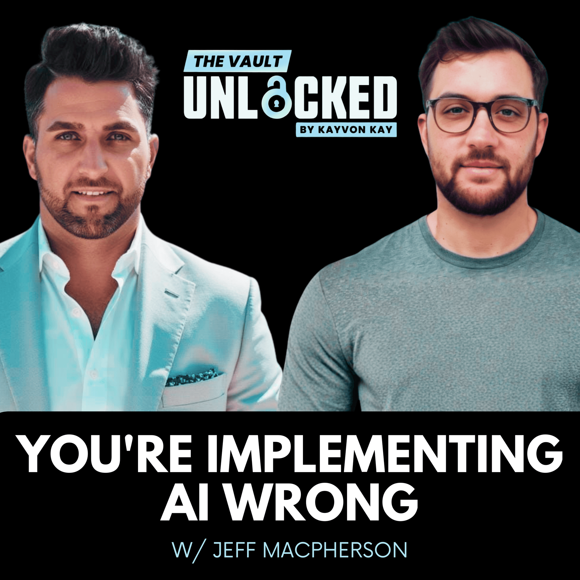 How to Actually Implement AI in Your Business Without Wasting Six Months - The Vault Unlocked cover
