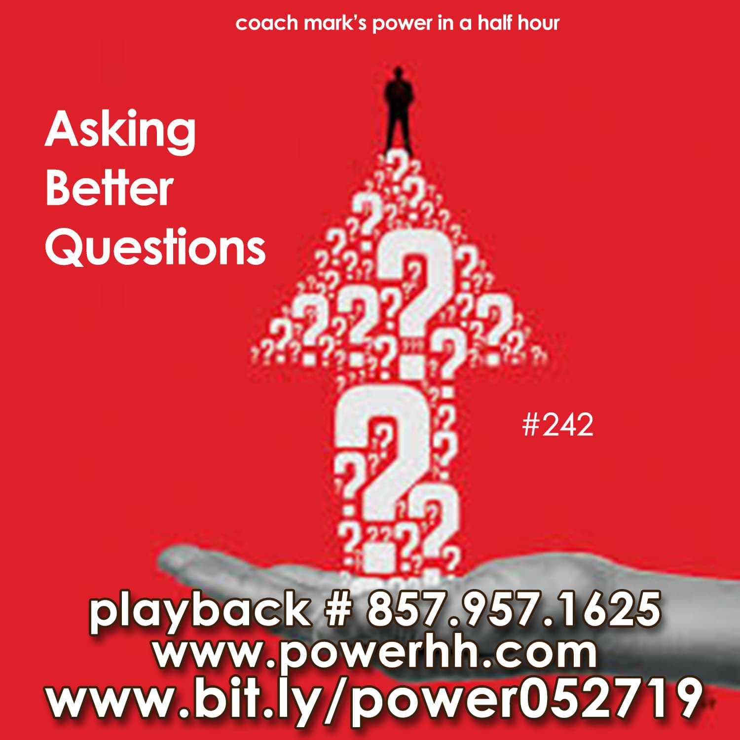 Episode 242: Ask Better Questions - Power In a Half Hour cover