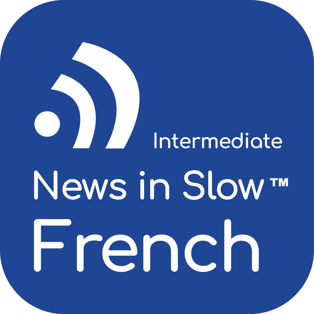 News In Slow French #738- Easy French Radio - News in Slow French (Intermediate) cover