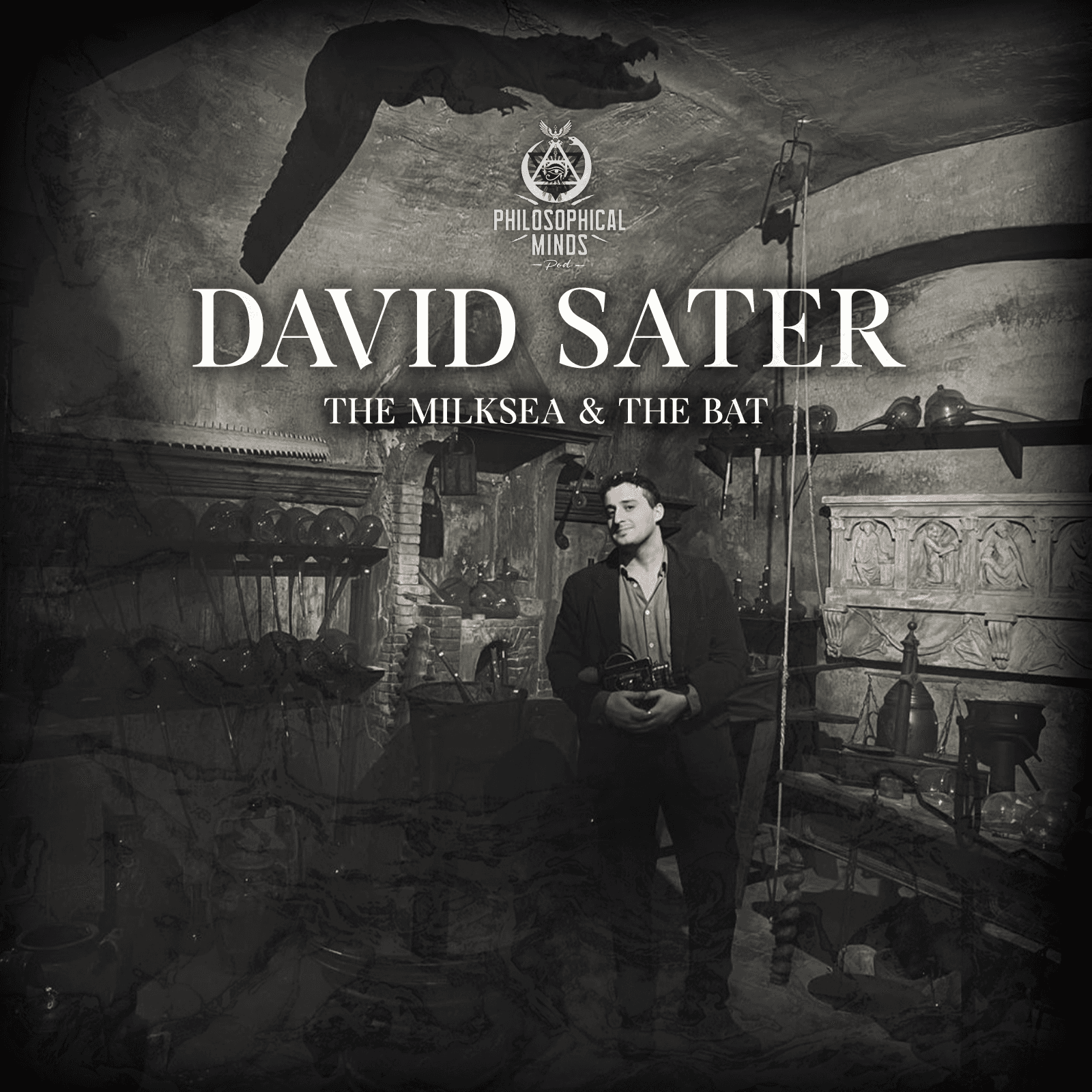 David Sater : The Milksea & The Bat - philosophical minds cover