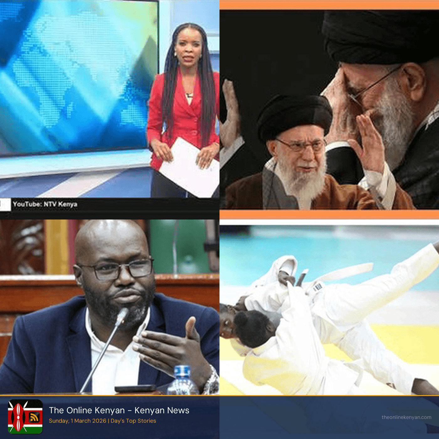 Kenya News Brief - Sunday, Mar 1, 2026 - TheOnlineKenyan Daily Brief cover