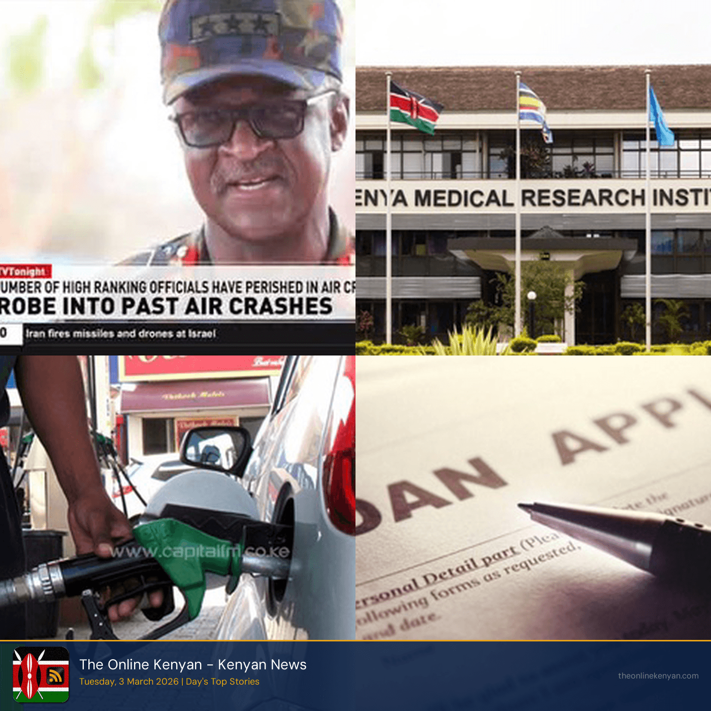 Kenya News Brief - Tuesday, Mar 3, 2026 - TheOnlineKenyan Daily Brief cover