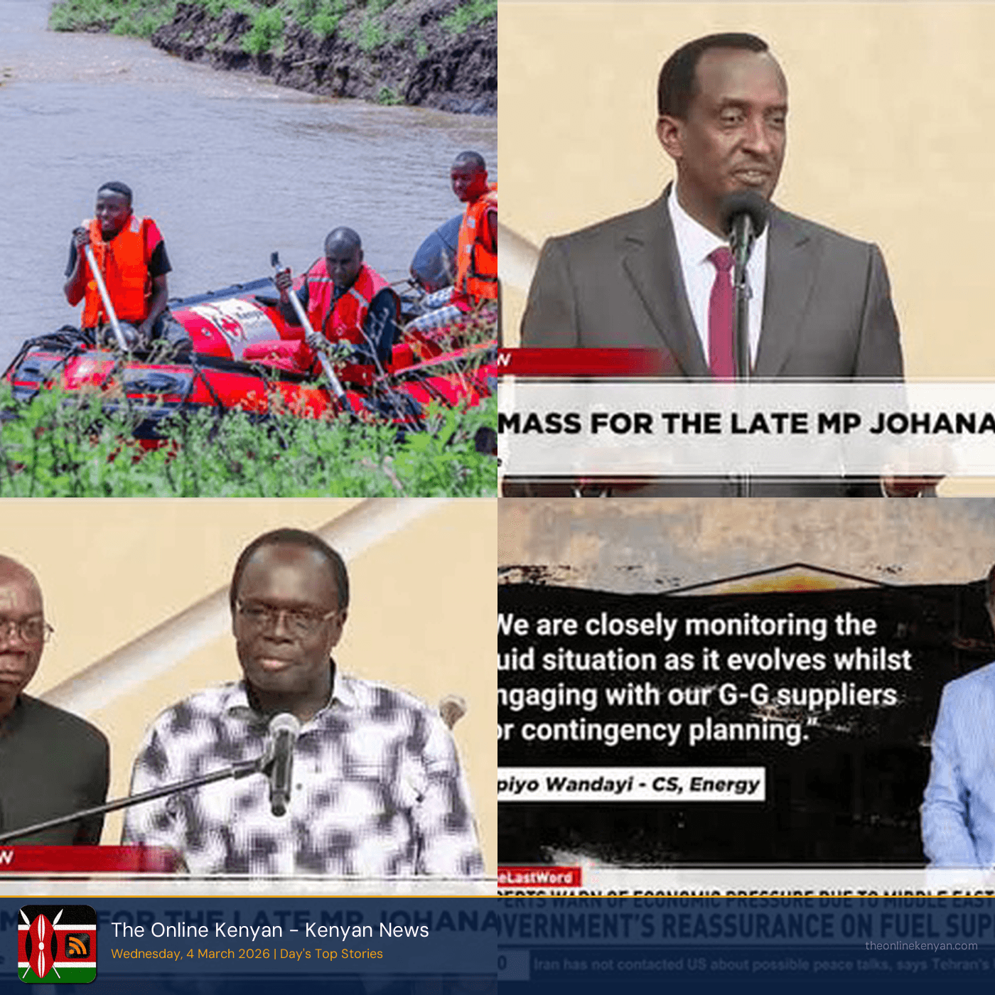 Kenya News Brief - Wednesday, Mar 4, 2026 - TheOnlineKenyan Daily Brief cover