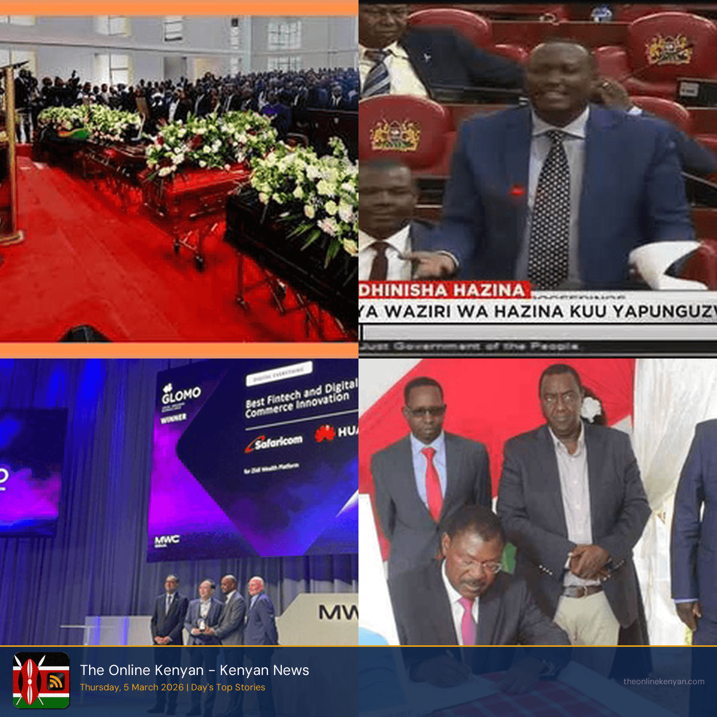 Kenya News Brief - Thursday, Mar 5, 2026 - TheOnlineKenyan Daily Brief cover