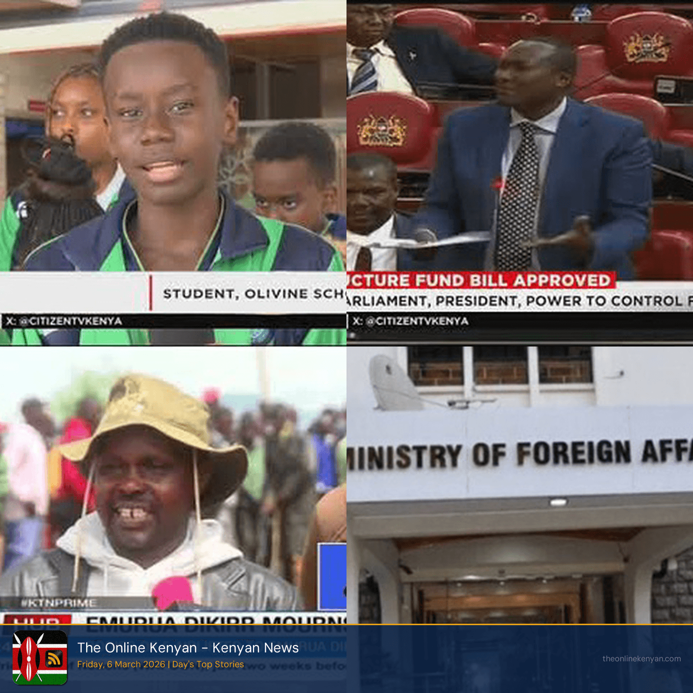 Kenya News Brief - Friday, Mar 6, 2026 - TheOnlineKenyan Daily Brief cover
