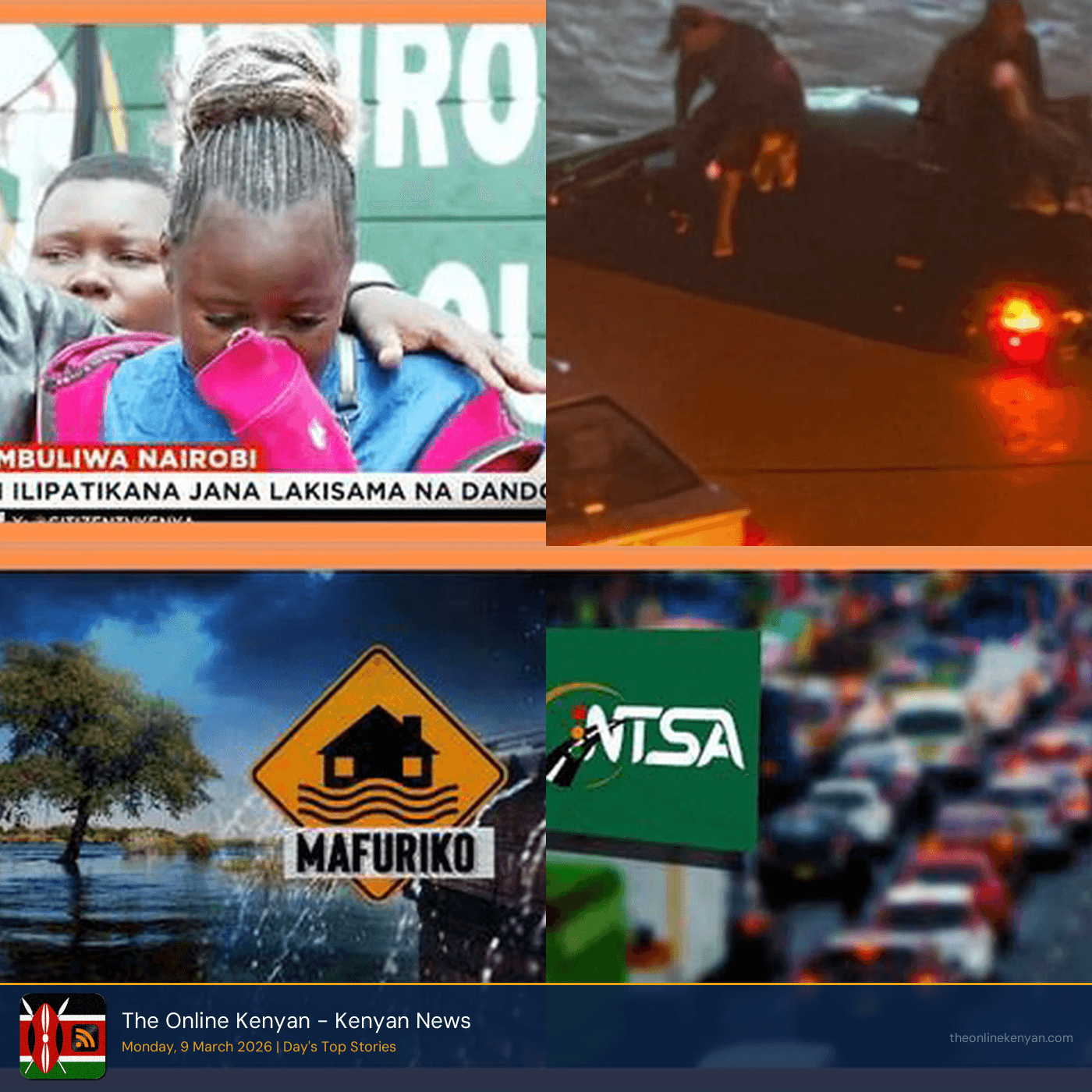Kenya News Brief - Monday, Mar 9, 2026 - TheOnlineKenyan Daily Brief cover