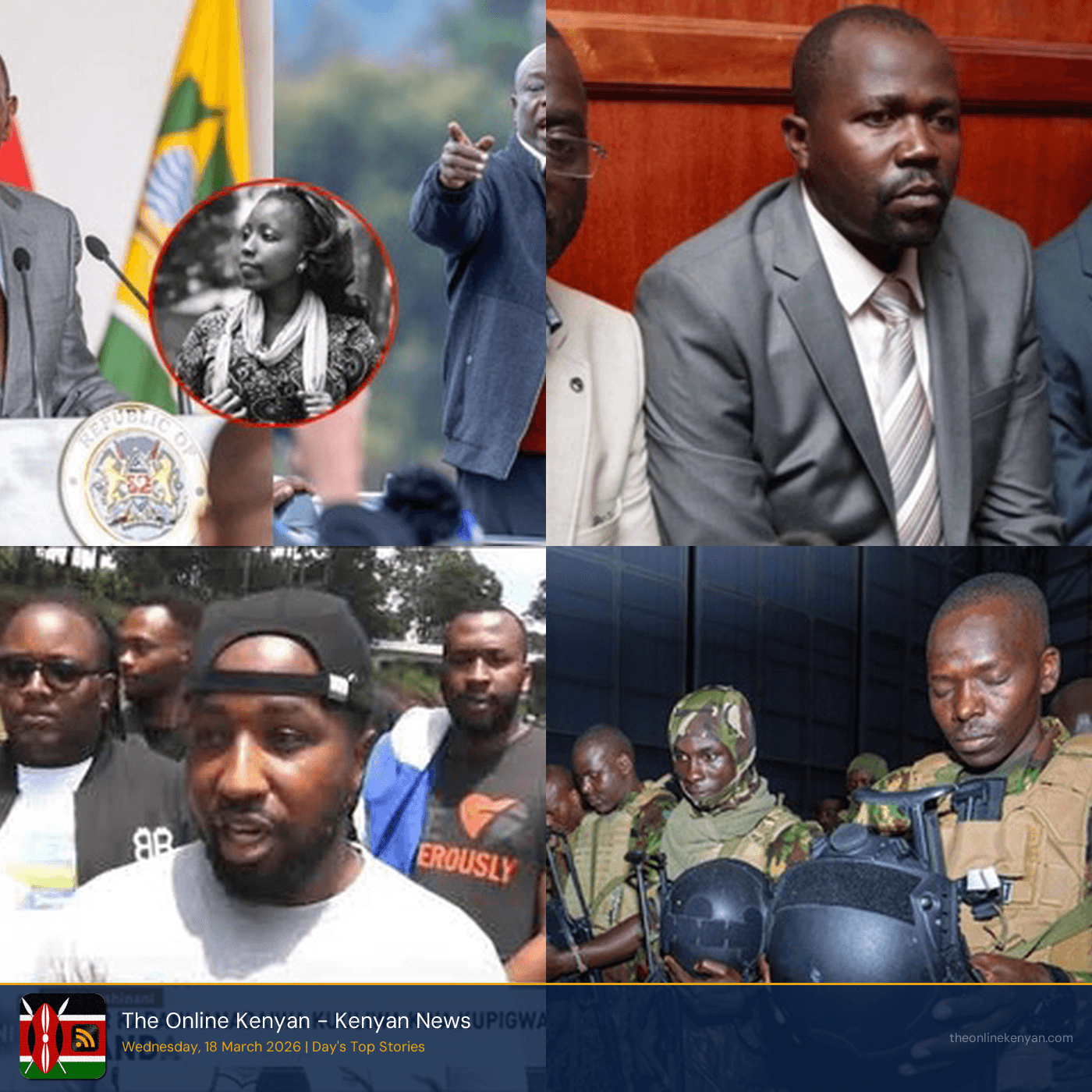 Kenya News Brief - Wednesday, Mar 18, 2026 - TheOnlineKenyan Daily Brief cover