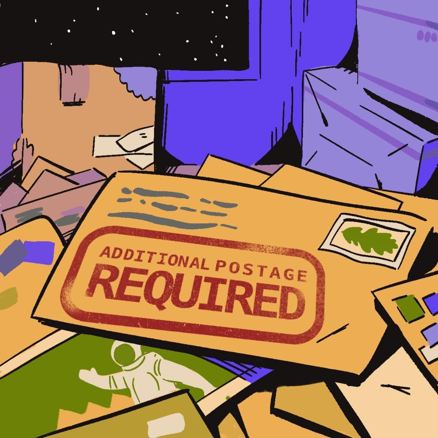 Additional Postage Required cover