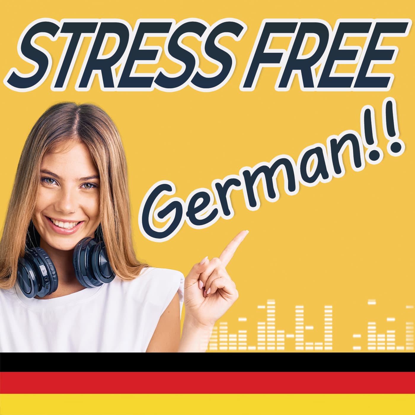 Learn German with Stress Free German cover