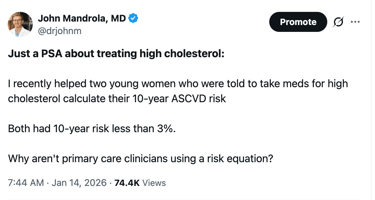 When to treat (or not treat) a high cholesterol  - Sensible Medicine cover